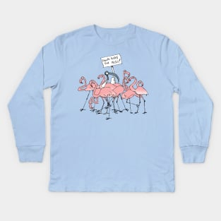 Equal rights for ibises Kids Long Sleeve T-Shirt